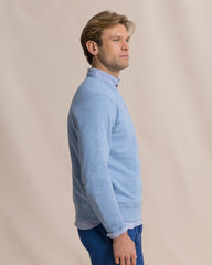 Southern Tide Upper Deck Heather Crew - Ocean Channel