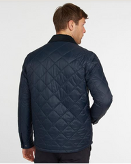 Barbour Quilted Shirt Jacket Navy