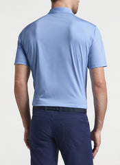 Peter Millar Crown Sport Solid Performance Polo - Cottage Blue
