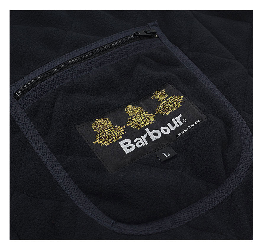 Barbour Polarquilt Waistcoat/Zip-In Liner - Navy