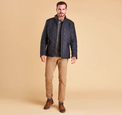 Barbour Powell Quilted Jacket - Navy