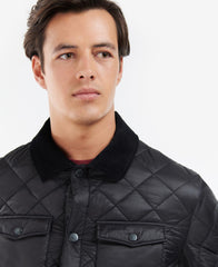 Barbour Shirt Quilted Jacket - Black