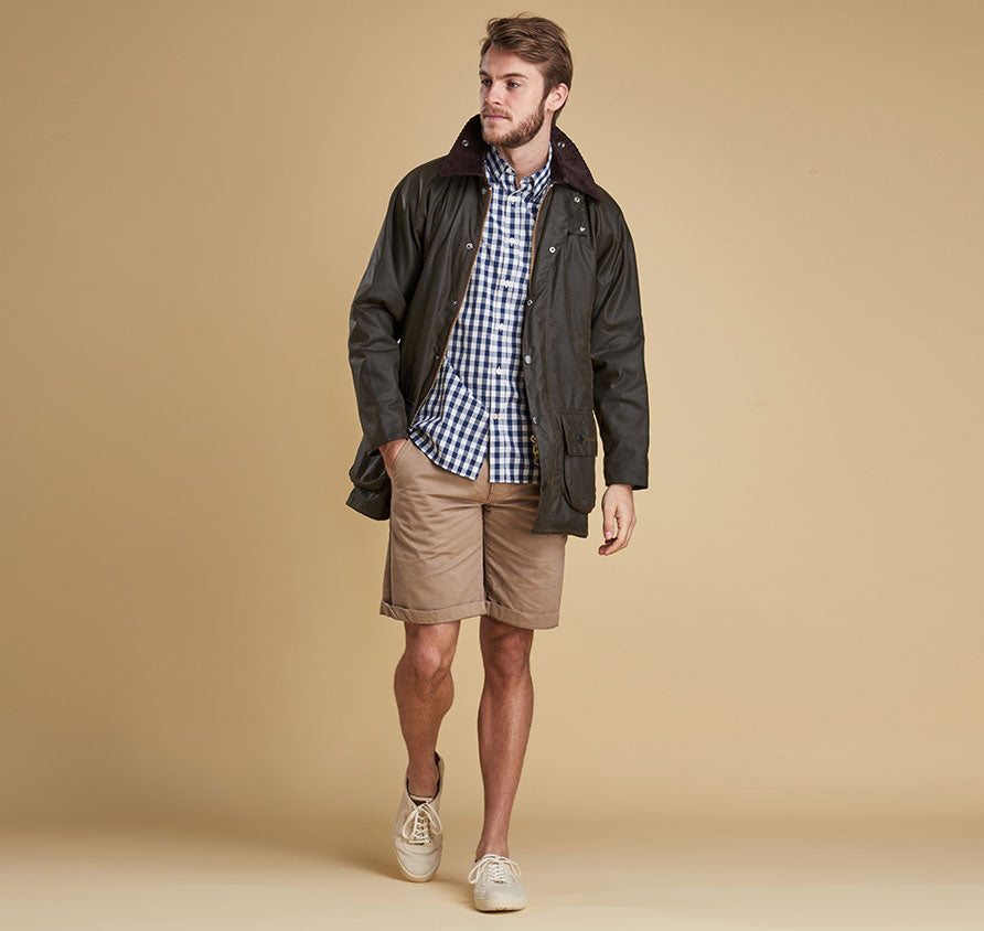 Barbour Classic Beaufort Wax Jacket - Olive – The Lucky Knot Men's