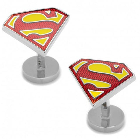 Textured Superman Cufflinks